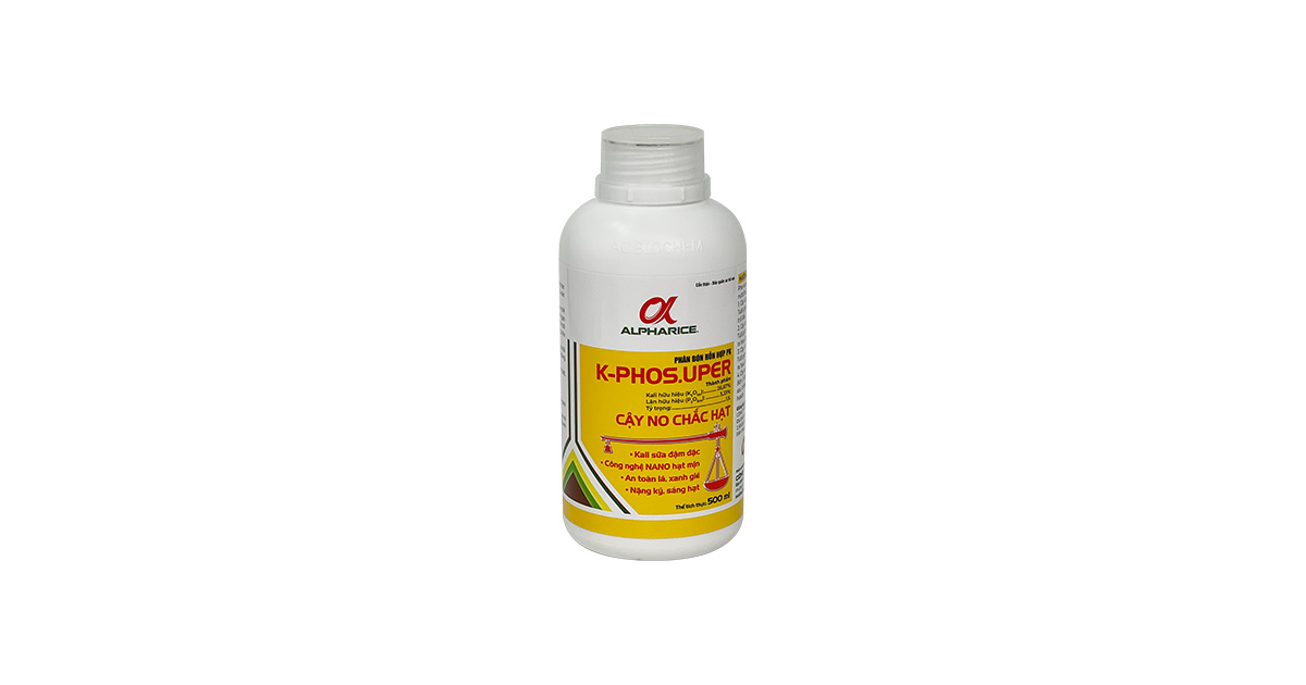 CẬY NO CHẮC HẠT (K-PHOS.UPER) 500ml